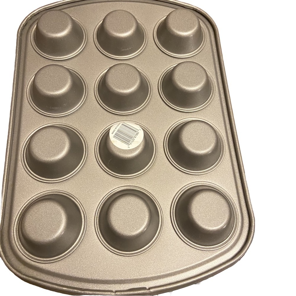 Smart Living Collection 12 Cup Mini Muffin Baking Utility Pans Lot of 3 New. - Picture 4 of 4